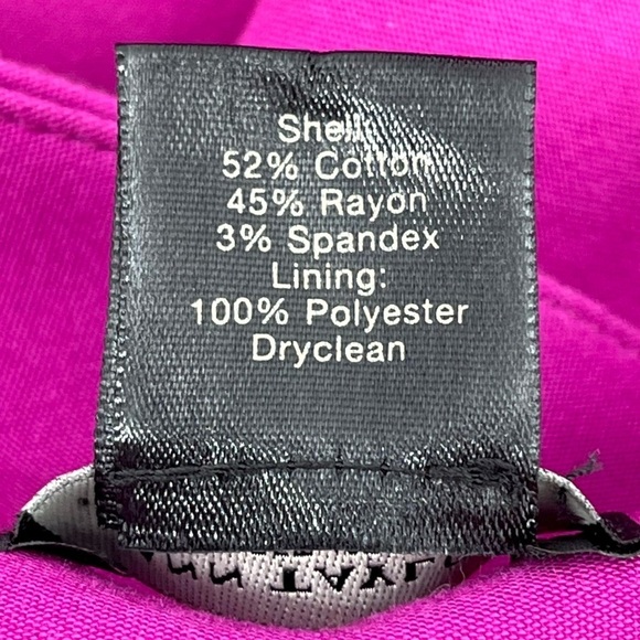 Ann Taylor Factory Magenta Zip-Pocket Mini Skirt - Picture 5 of 5